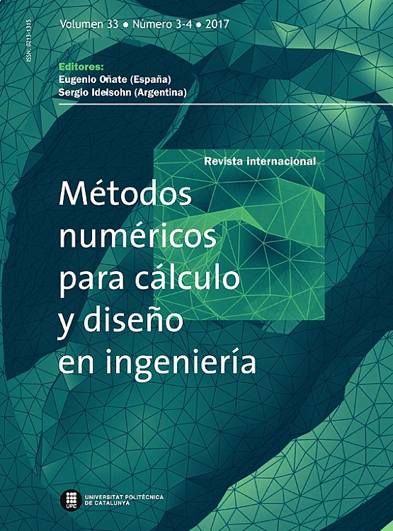 Go to journal home page - Revista Internacional de Métodos Numéricos para Cálculo y Diseño en Ingeniería